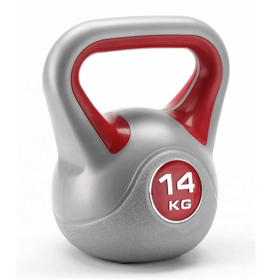 York Fitness Entrenamiento de Fuerza de Cuerpo Completo Vinilo Kettlebell Ejercicio Peso, 14 Kg Foto 1 de 1