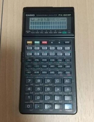 [Tested Good!] Casio FX-603P Pocket Computer Scientific Programmable Calculator - Image 1 of 2