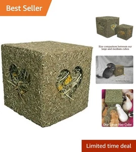 Naturals I Love Hay Forage Cube for Small Animals - Timothy Hay Treat & Gnaw Toy - Picture 1 of 6