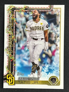 Fernando Tatis Jr 2025 Topps Holiday Cookie Back Short Print SP H170 Padres - Bild 1 von 2