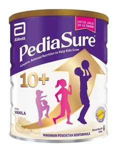 1X Abbott Pedia Sure 10+ Optiheight 850 g aumento de vainilla altura 10-15 años de antigüedad - Imagen 1 de 9