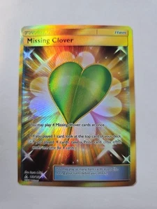Missing Clover (Secret Rare) 168/156 Sm-Ultra Prism Holo - Picture 1 of 2