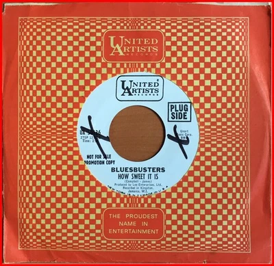 SKA NORTHERN SOUL 45 Bluesbusters-how sweet it is UNITED ARTISTS DEMO - RARE mp3 - Image 1 of 2