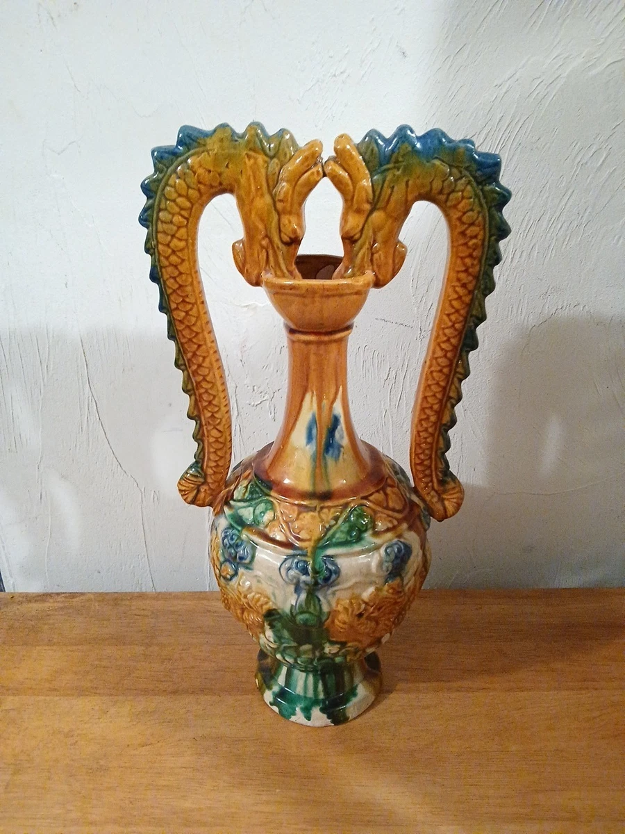 唐三才印第安纳中国古董花瓶| eBay