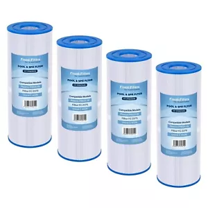 Confezione da 4 cartucce filtro acqua vasca idromassaggio piscina termale compatibili con Pleatco PRB25IN - Foto 1 di 2