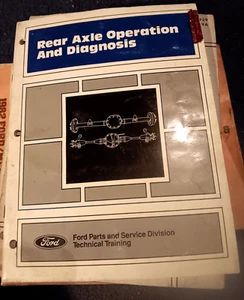 1990 Rear Axle Operation and Diagnosis by Ford Technical Training - Bild 1 von 1