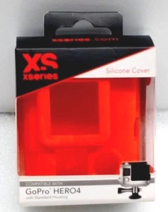 XSories Silicone Camera Cover ORANGE for GoPro HERO4 - Picture 1 of 4
