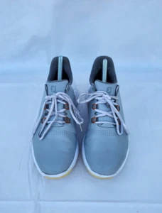 FootJoy FJ Fuel Womens Spikeless Shoe, Grey/White - #92372 - Picture 1 of 10