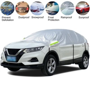 190T Cubierta de techo superior de media carrocería para automóvil Sol UV Lluvia Resistente a la nieve Impermeable Exterior - Imagen 1 de 12