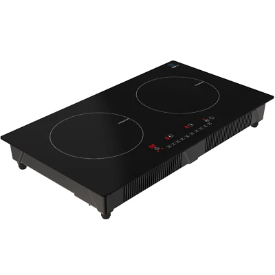 Induction Cooker 2 Burner Cooktop 1800W Digital 2 Burner Electric Cooktop - Image 1 of 4