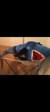 XXL Großer Plüschtier Hai, Kuscheltier, Spielzeug, ca. 150 Cm, Blau