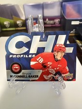 Bryce McConnell-Barker 2021 Upper Deck CHL  Sault Ste. Marie Greyhounds