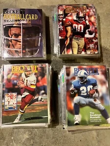 Beckett Football Card Monthly Back Issues #1-#92 You Pick! - Picture 1 of 90
