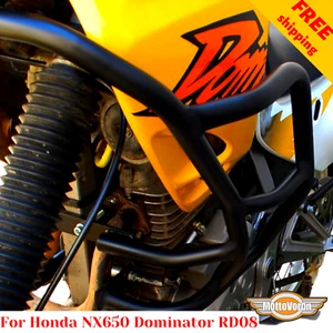 For Honda NX 650 Dominator Crash bars NX650 Engine guard Honda Dominator NX 650 - Picture 1 of 10