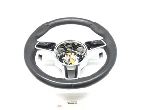 2015-2024 PORSCHE MACAN HEATED STEERING WHEEL W/ SWITCHES OEM - Picture 1 of 16