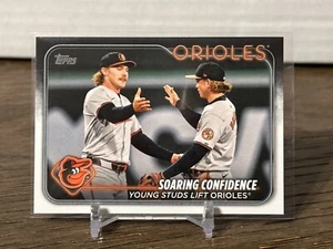 2024 Topps Update Henderson / Holliday Orioles Veteran Combos Karte # US285 - Bild 1 von 2