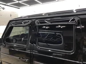 W464 Rain Windows Visor Guard For benz G class G500 G63 G550 2019-2021 - Picture 1 of 6