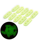 10Pcs Green Outdoor Luminous Rope Buckle Tent Wrench Buckle Safety Alert Buc ?Kt
