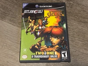 Outlaw Golf / Darkened Skye Nintendo Gamecube Completo En Caja Excelente Estado - Imagen 1 de 8