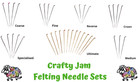Crafty Jam Specialised Needle Felting Sets