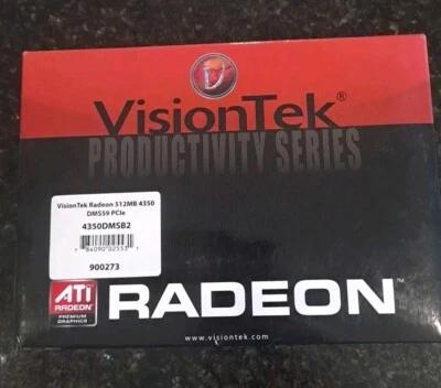 VisionTek ATI Radeon HD 4350 (900308) 512MB PCI Express x1 Video Graphics Card - Image 1 of 3
