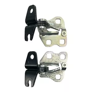 17-21 Tesla Model 3 Front Door Left Driver Side Hinge Set of 2 Upper Lower OEM - Picture 1 of 6