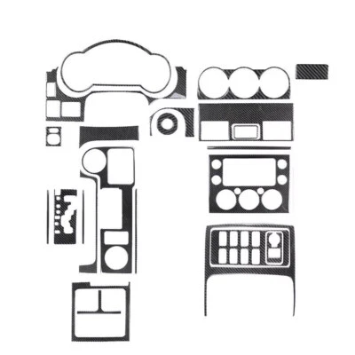 23Pcs Carbon Fiber Full Interior Kit Cover Trim For Toyota FJ Cruiser 2007-2021 — 第 1/4 张图片
