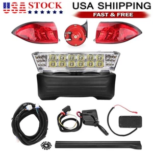 Golf Cart Super Bright LED Light Headlight& Taillight Kit for Club Car Precedent - Picture 1 of 12