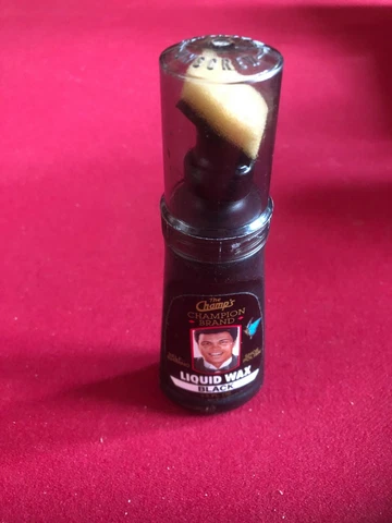 1990, Muhammad Ali, "Un-Used", "The Champ's" Brand Shoe Polish Bottle (Scarce) Cover