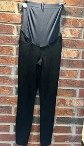 Spanx Leggings Womens S Mama Ankle Jean-ish Maternity Jeans Black - Picture 1 of 11