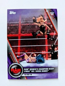 WWE BECKY LYNCH TOPPS WOMENS DIVISION 2020 #92 WRESTLING TRADING CARD 81/99 - Picture 1 of 1