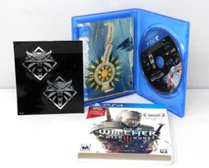 The Witcher Wild Hunt (PS4 Includes Bonus Content) - Used w/Slipcover - Picture 1 of 6