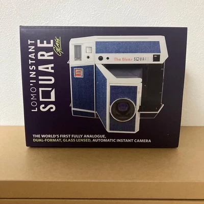 Lomo’Instant Square Glass Camera-Blue /Only USA DDP shipping - Image 1 of 4
