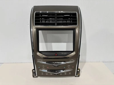 2011-15 LINCOLN MKX RADIO CLIMATE CONTROL PANEL BEZEL VENTS # DA1T-18A802-AB Foto 1 de 4