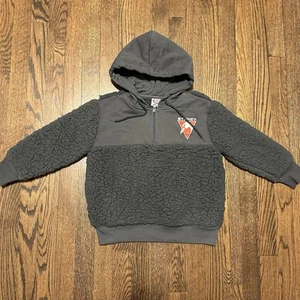 NWOT Kids Australian Football League Sydney Sherpa 1/4 Zip Hoodie Grey 6 - Picture 1 of 3
