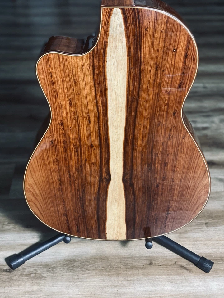 All solid Palo Escrito Rosewood, Spruce, Ebony, Hand Made Classical Guitar - Image 1 of 4