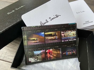 PAUL SMITH CARDHOLDER FILM STRIP PRINT MADE IN ITALY RETAIL BNIB - Image 1 of 4