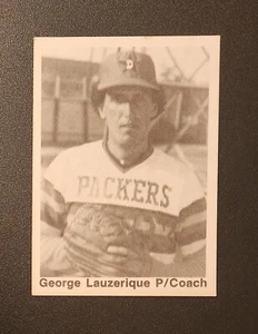 1976 TCMA Dubuque Packers George Lauzerique - Picture 1 of 1