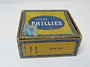Vintage Junior Phillies 5-cent Cigar Box With Tax Stamp #US26 - Picture 1 of 10