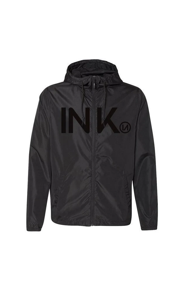 Nuevo Ink Addict Tinta Chaqueta Cortavientos Negro/Negro SMALL-3XLARGE Tatuaje - Imagen 1 de 2