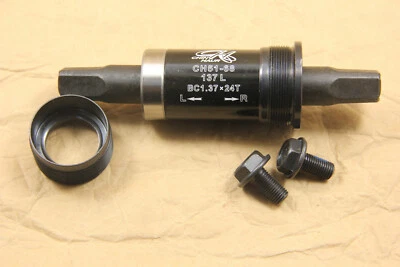 Bicycle Bottom Bracket 68 x 137mm Square Taper BC1.37 X 24T - Image 1 of 4