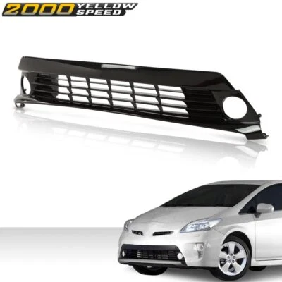 Fit For 2012-2015 Toyota Prius TO1036157 Black Front Bumper Grille Foto 1 de 4