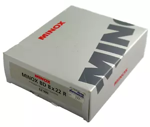 Binoculares compactos compactos MINOX BD 8x22 R 62100 NUEVO colección - Imagen 1 de 2