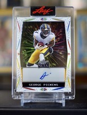 2023 Leaf Metal Ebay Exclusive White #EAGP3 George Pickens 2/4 Auto Autograph