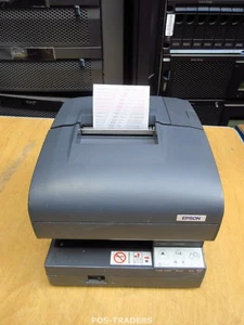 Epson TM-J7100 POS Inkjet Slip Receipt SERIAL USB Drucker Schwarz M184A INCL PSU - Afbeelding 1 van 7