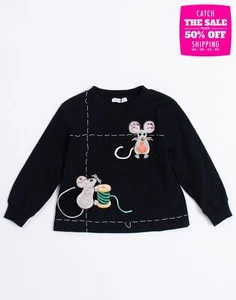RRP€450 DOLCE & GABBANA Kids Sweatshirt Size 2Y / 89-95CM Mice Made in Italy - Picture 1 of 3