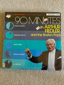 90 Minutes with Arthur Fiedler and the Boston Pops Record Vinyl LP New and Seale - Picture 1 of 2