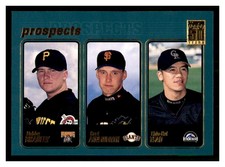 2001 Topps #367 BOBBY BRADLEY KURT AINSWORTH CHIN-HUI TSAO