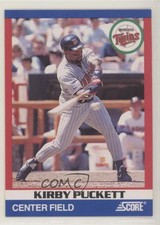 1991 Score 100 Hottest Players Box Set Kirby Puckett #7 HOF