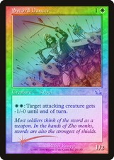Sword Dancer FOIL Prophecy NM White Uncommon MAGIC THE GATHERING CARD ABUGames